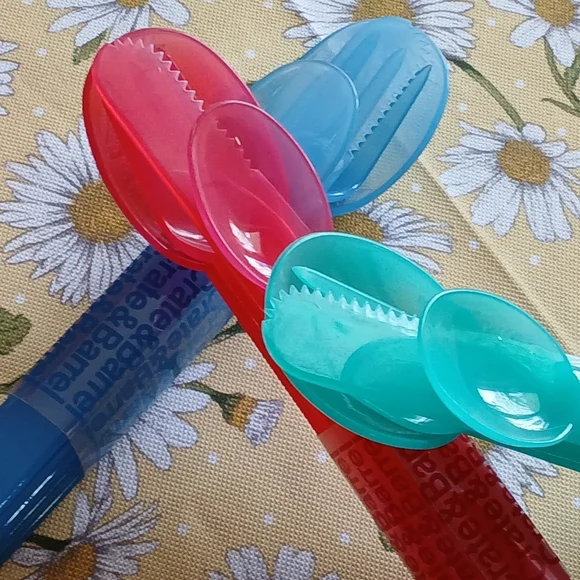 Crate & Barrel Colorful Outdoor Utensil Set - Picture 11 of 11